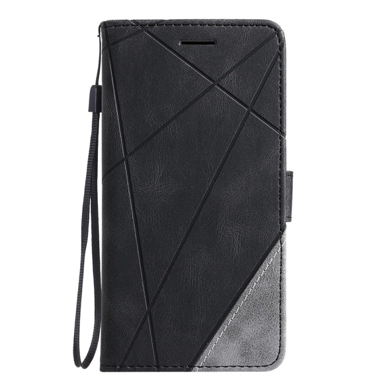 Housse Oppo Find X8 5G Bicolore Motif Lignes