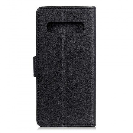 Housse Samsung Galaxy S10 Simili Cuir Rétro Housse Samsung Galaxy S10 Simili Cuir Rétro