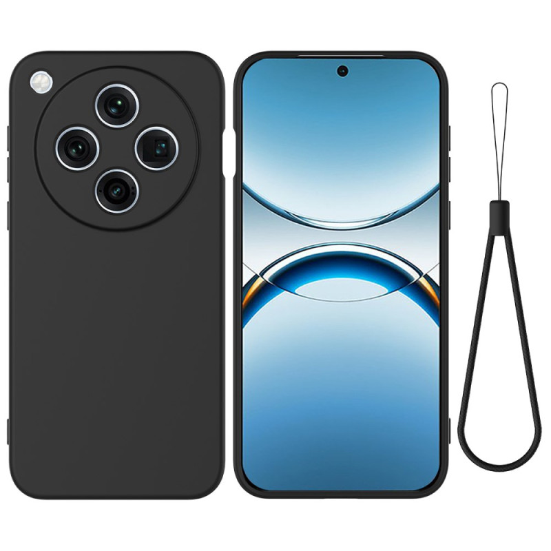 Coque Oppo Find X8 Pro 5G Silicone Liquide à Lanière