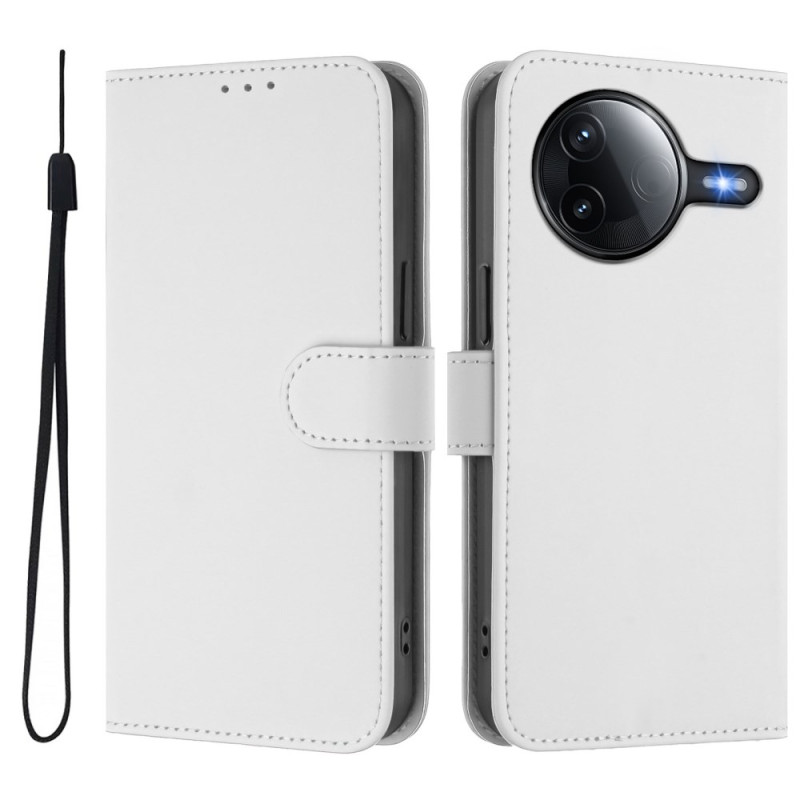 Housse Poco F7 Pro 5G / F7 Ultra 5G Unie à Lanière