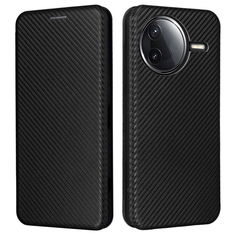 Flip Cover Poco F7 Pro 5G / F7 Ultra 5G Fibre Carbone