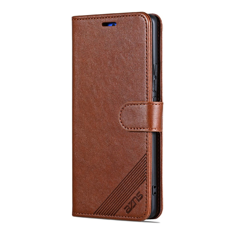 Housse Poco F7 Pro 5G Effet Cuir AZNS
