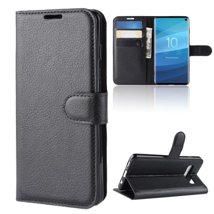 Housse Samsung Galaxy S10 Simili Cuir Rétro Housse Samsung Galaxy S10 Simili Cuir Rétro