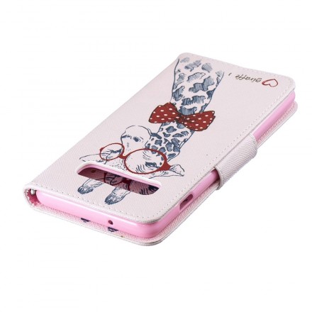 Housse Samsung Galaxy S10 Girafe Intello