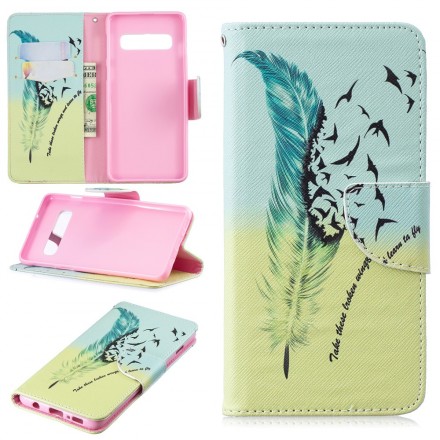 Housse Samsung Galaxy S10 Learn To Fly Housse Samsung Galaxy S10 Learn To Fly