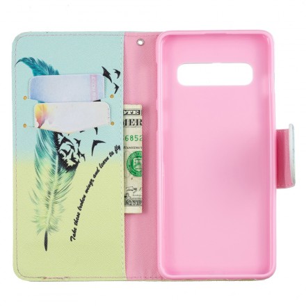 Housse Samsung Galaxy S10 Learn To Fly Housse Samsung Galaxy S10 Learn To Fly