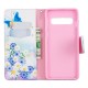 Housse Samsung Galaxy S10 Papillons et Fleurs Peints Housse Samsung Galaxy S10 Papillons et Fleurs Peints
