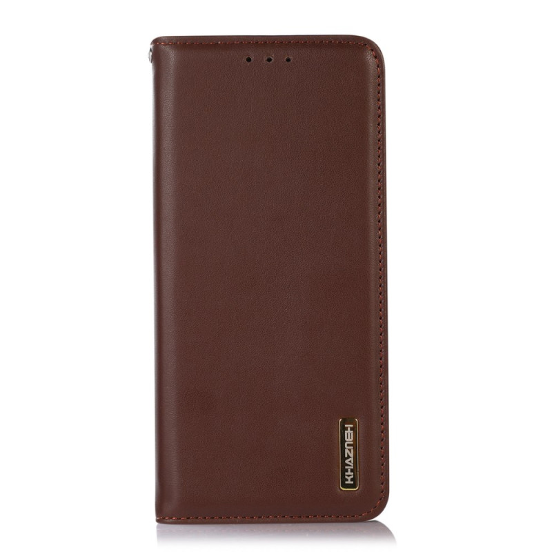 Flip Cover Motorola Edge 60 / 60 Pro / 60 Fusion Cuir Nappa KHAZNEH