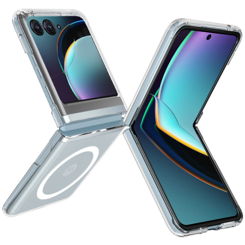 Coque Motorola Razr 60 5G / Razr 50 5G Compatible MagSafe Transparente