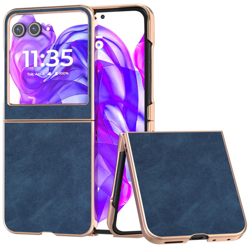 Coque Motorola Razr 60 5G / Razr 50 5G Effet Cuir Tanné