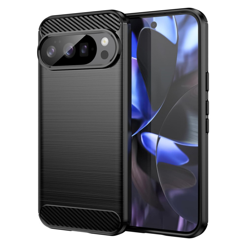 Coque Google Pixel 10 / 10 Pro Fibre Carbone Brossée