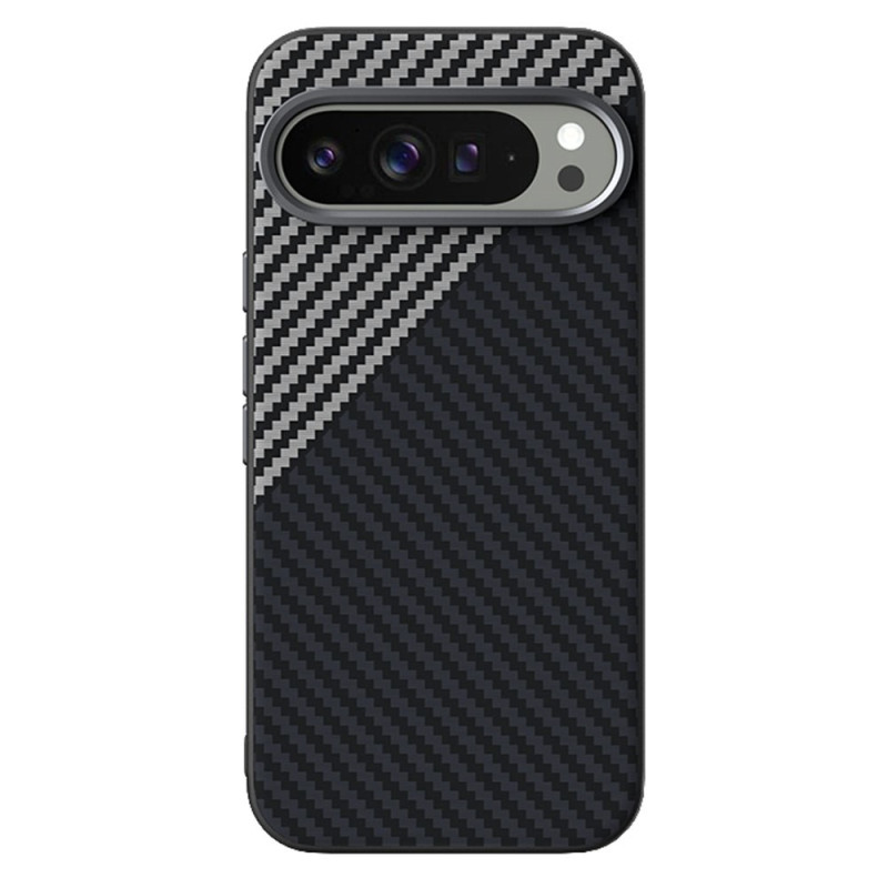 Coque Google Pixel 10 Pro XL / 9 Pro XL Compatible MagSafe Fibre de Carbone ABEEL