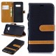 Housse Samsung Galaxy S10 Lite Tissu et Effet Cuir à Lanière Housse Samsung Galaxy S10 Lite Tissu et Effet Cuir à Lanière