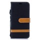 Housse Samsung Galaxy S10 Lite Tissu et Effet Cuir à Lanière Housse Samsung Galaxy S10 Lite Tissu et Effet Cuir à Lanière