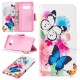 Housse Samsung Galaxy S10 Lite Papillons et Fleurs Peints Housse Samsung Galaxy S10 Lite Papillons et Fleurs Peints