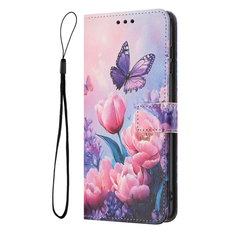 Housse Motorola Edge 60 Fusion Motif Fleuri