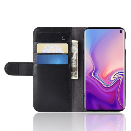 Housse Samsung Galaxy S10 Lite Cuir Fendu Housse Samsung Galaxy S10 Lite Cuir Fendu