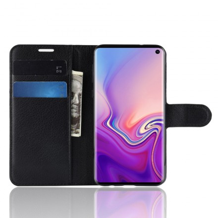 Housse Samsung Galaxy S10 Lite Simili Cuir Rétro Housse Samsung Galaxy S10 Lite Simili Cuir Rétro