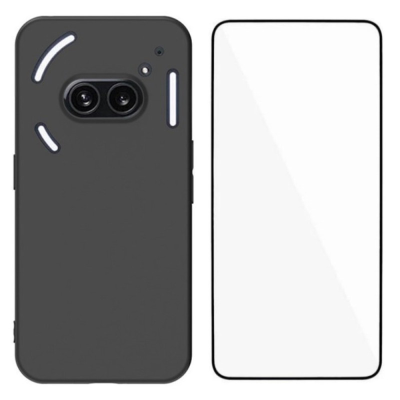 Coque Nothing Phone (3a) Silicone avec Protecteur Écran WANLONFENG