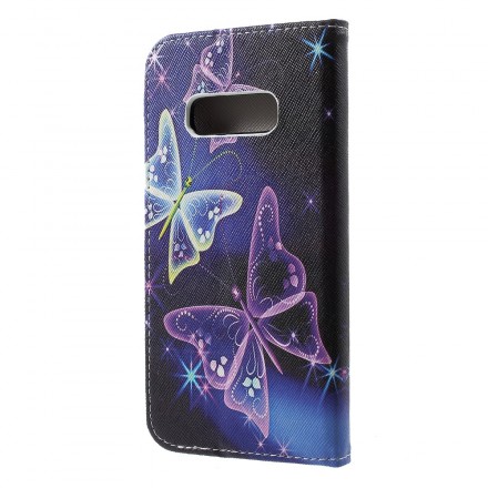 Housse Samsung Galaxy S10 Lite Papillons et Fleurs