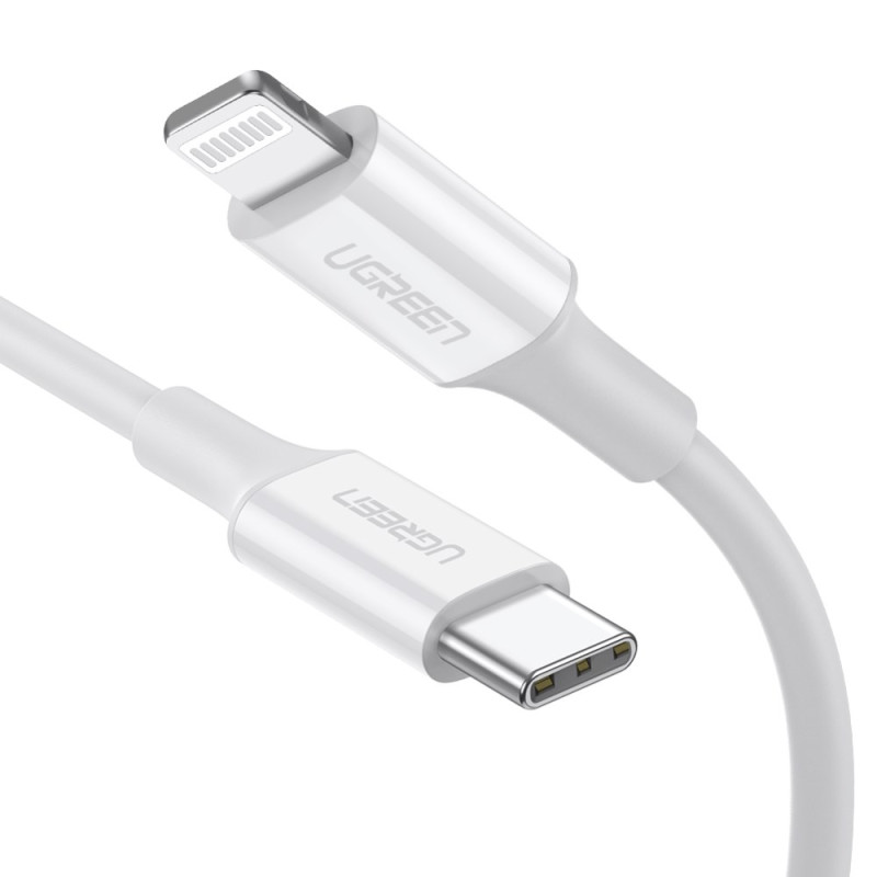 Câble USB-C vers Lightning UGREEN - 1m