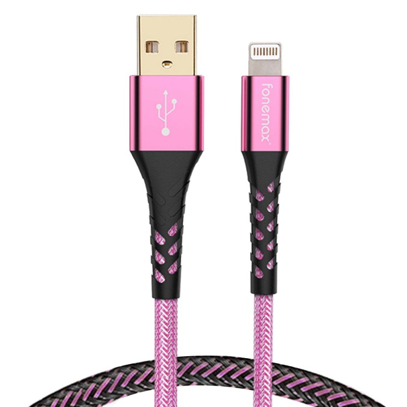Câble de Charge Rapide USB vers Lightning FONEMAX - 1,2m