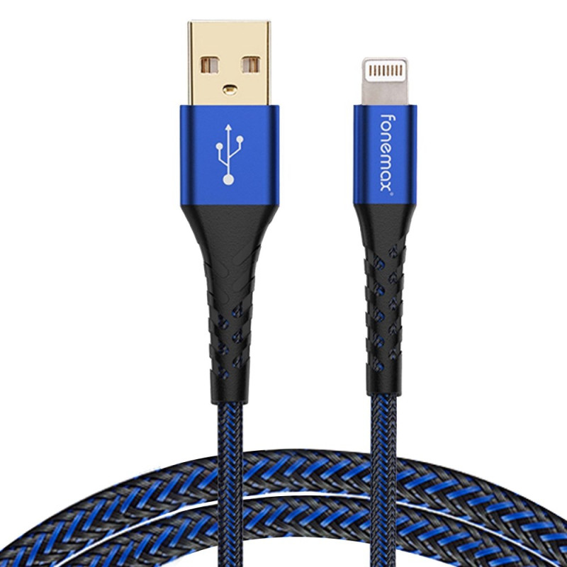 Câble de Données USB vers Lightning FONEMAX - 2m