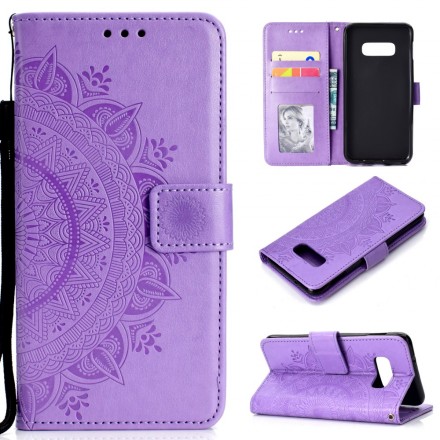 Housse Samsung Galaxy S10 Lite Mandala Soleil Housse Samsung Galaxy S10 Lite Mandala Soleil