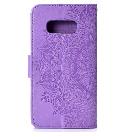 Housse Samsung Galaxy S10 Lite Mandala Soleil Housse Samsung Galaxy S10 Lite Mandala Soleil