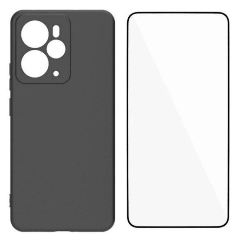 Coque Realme 14 5G Silicone Mat avec Protection Écran
