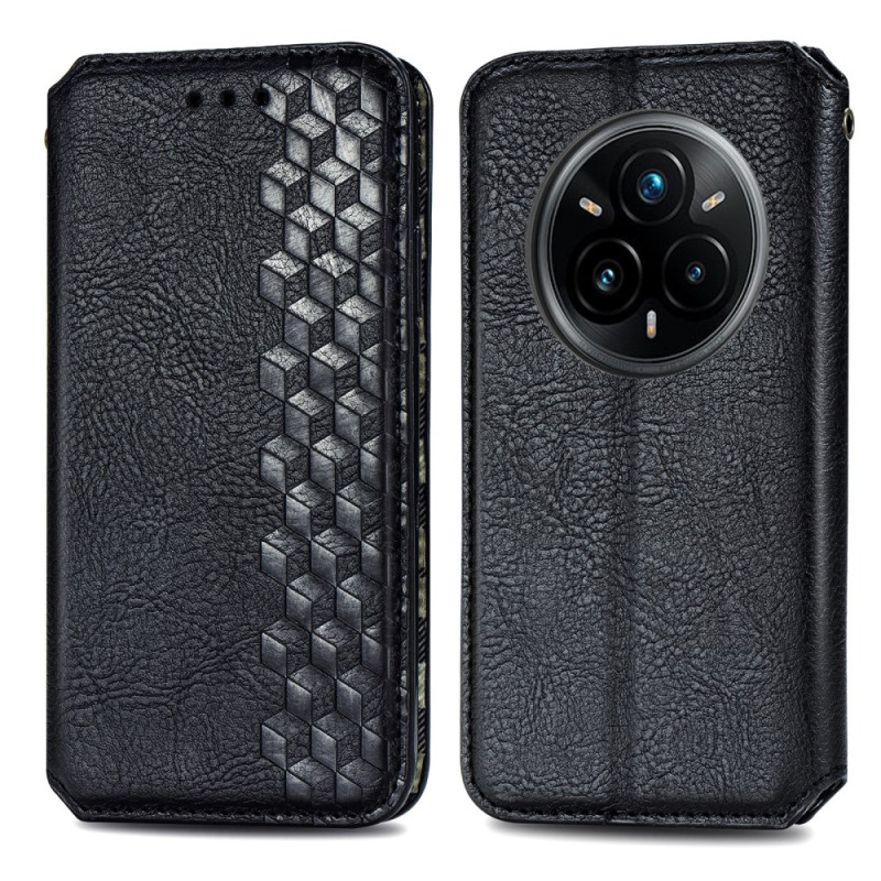 Flip Cover Realme 14 Pro Plus 5G Effet Daim Vintage