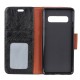 Housse Samsung Galaxy S10 Plus Effet Cuir Brillant Housse Samsung Galaxy S10 Plus Effet Cuir Brillant