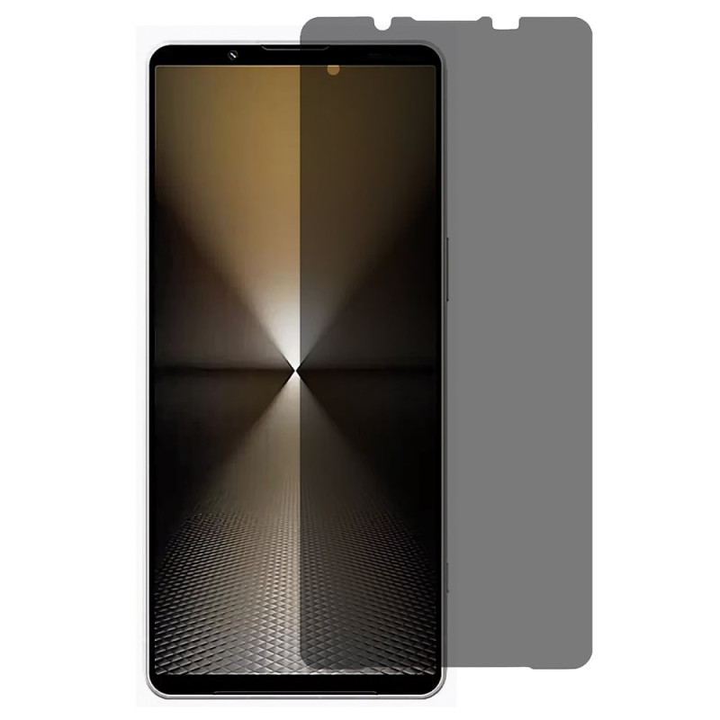 Protection en Verre Trempé Anti-Espion pour Écran Sony Xperia 1 VII
