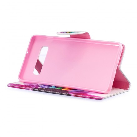 Housse Samsung Galaxy S10 Plus Fleur Aquarelle Housse Samsung Galaxy S10 Plus Fleur Aquarelle