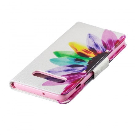 Housse Samsung Galaxy S10 Plus Fleur Aquarelle Housse Samsung Galaxy S10 Plus Fleur Aquarelle