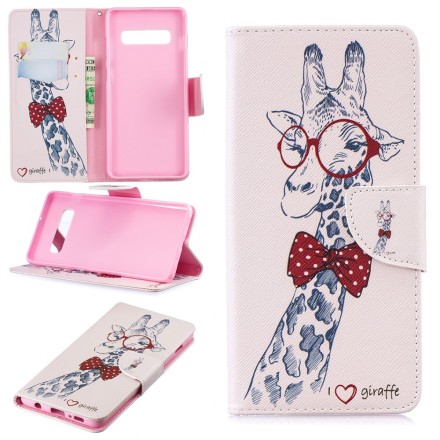 Housse Samsung Galaxy S10 Plus Girafe Intello Housse Samsung Galaxy S10 Plus Girafe Intello