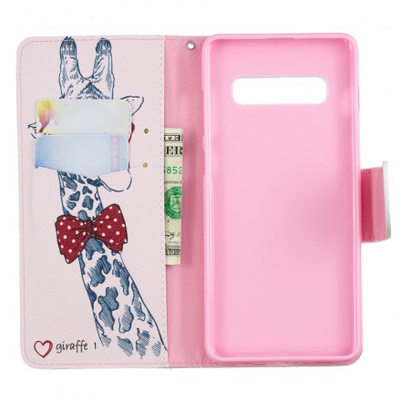 Housse Samsung Galaxy S10 Plus Girafe Intello Housse Samsung Galaxy S10 Plus Girafe Intello