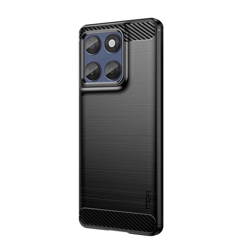 Coque Motorola Edge 60 Fusion Fibre Carbone Brossée