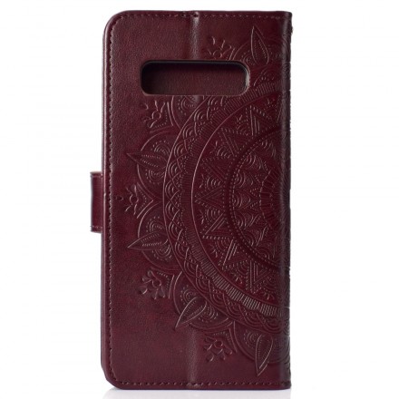 Housse Samsung Galaxy S10 Plus Mandala Soleil