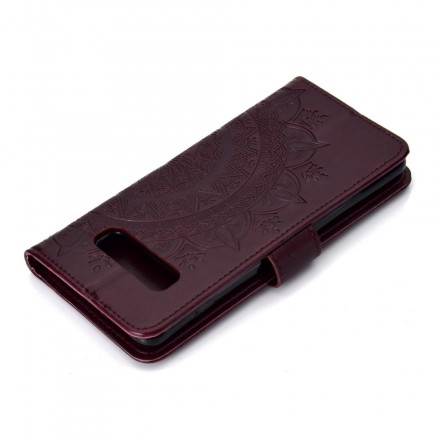 Housse Samsung Galaxy S10 Plus Mandala Soleil