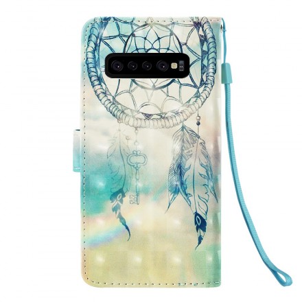 Housse Samsung Galaxy S10 Plus Attrape Rêves Aquarelle Housse Samsung Galaxy S10 Plus Attrape Rêves Aquarelle