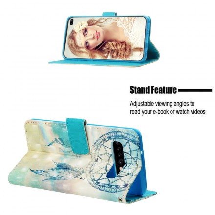 Housse Samsung Galaxy S10 Plus Attrape Rêves Aquarelle Housse Samsung Galaxy S10 Plus Attrape Rêves Aquarelle