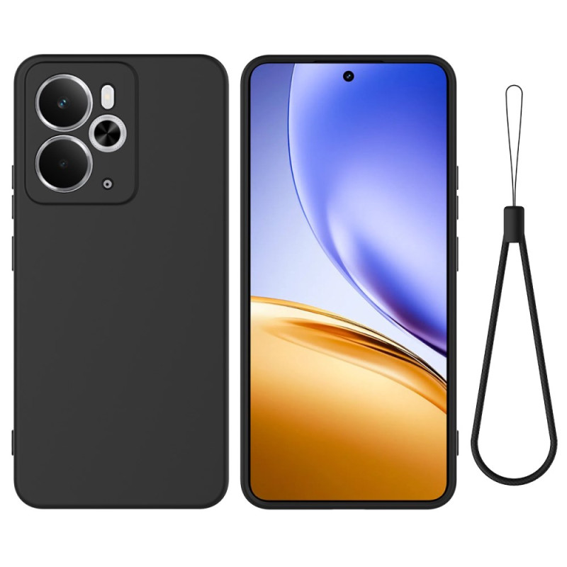 Coque Realme 14 5G / Realme 14T 5G Silicone Liquide à Lanière