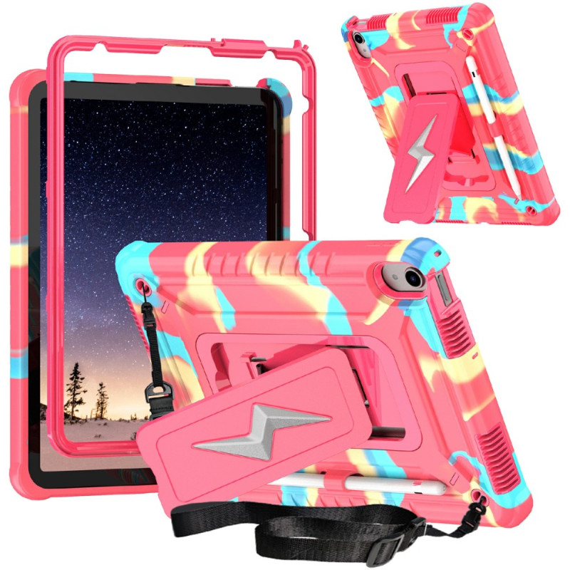 Coque iPad (2025) / 10.9 (2022) Triple Protection avec Bandoulière