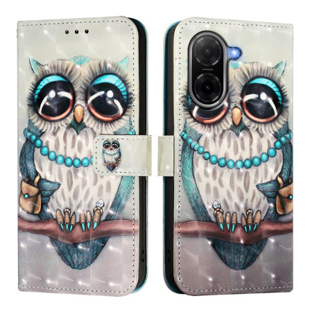 Housse Poco C71 Miss Hibou