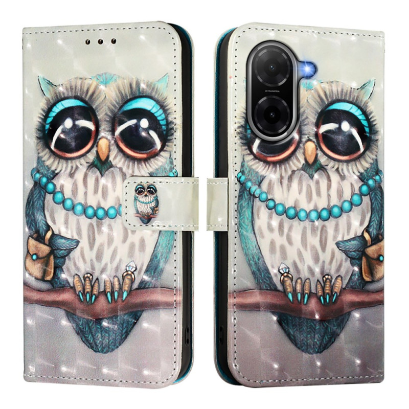Housse Poco C71 Miss Hibou