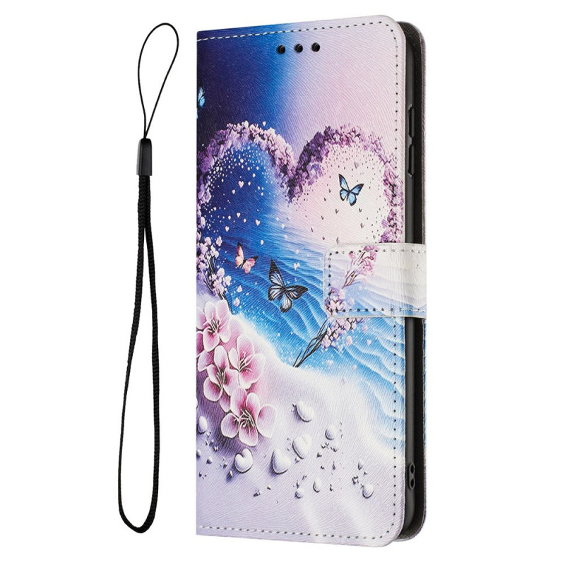 Housse Sony Xperia 1 VII Papillon et Cœur