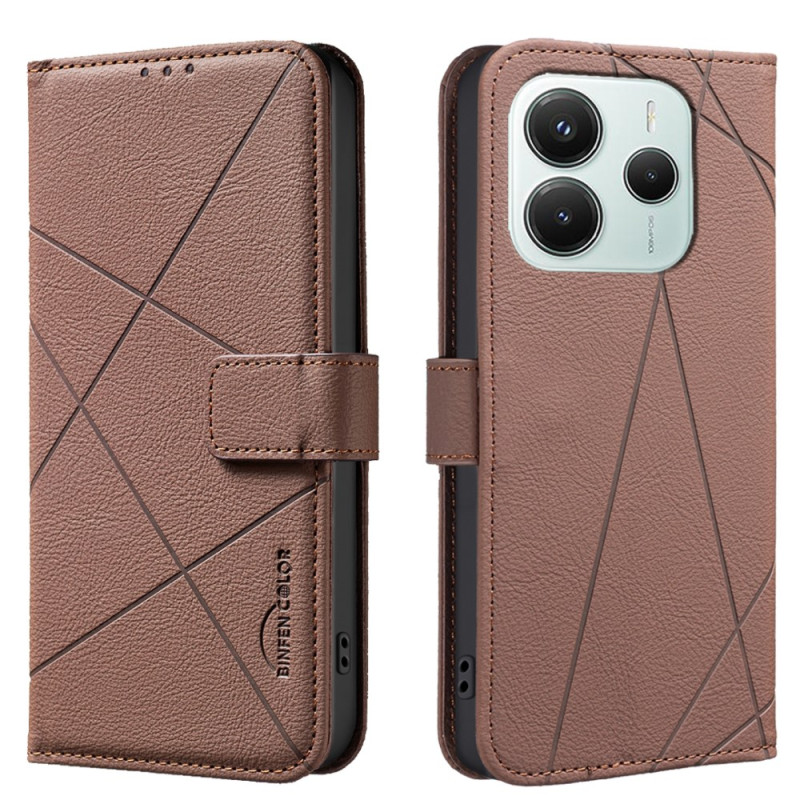 Housse Xiaomi Redmi Note 14 5G / Poco M7 Pro 5G Lignes BINFEN COLOR