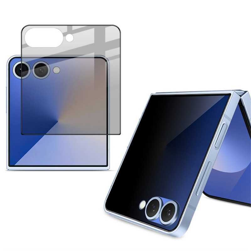 Protection en Verre Trempé Anti-Espion pour Écran Arrière Samsung Galaxy Z Flip 7