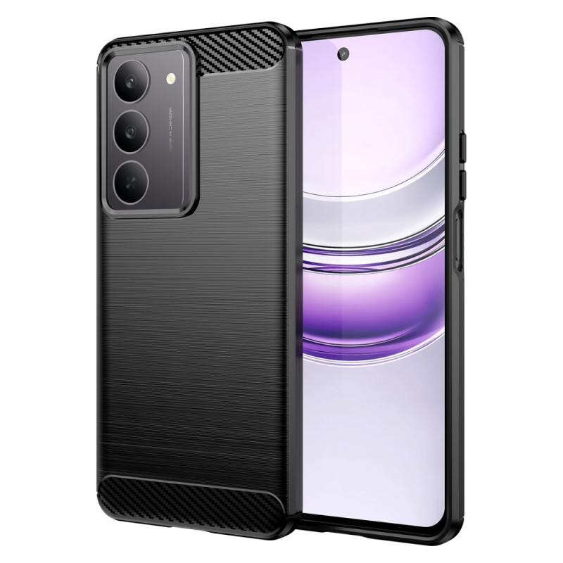 Coque Realme C75 Fibre Carbone Brossée